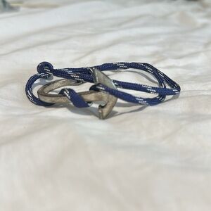 Nautical Hitch Anchor Wrap Bracelet